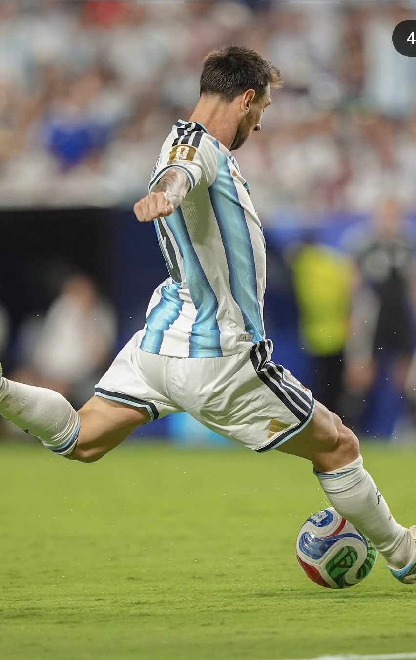 Messi dribleando Copa 2026